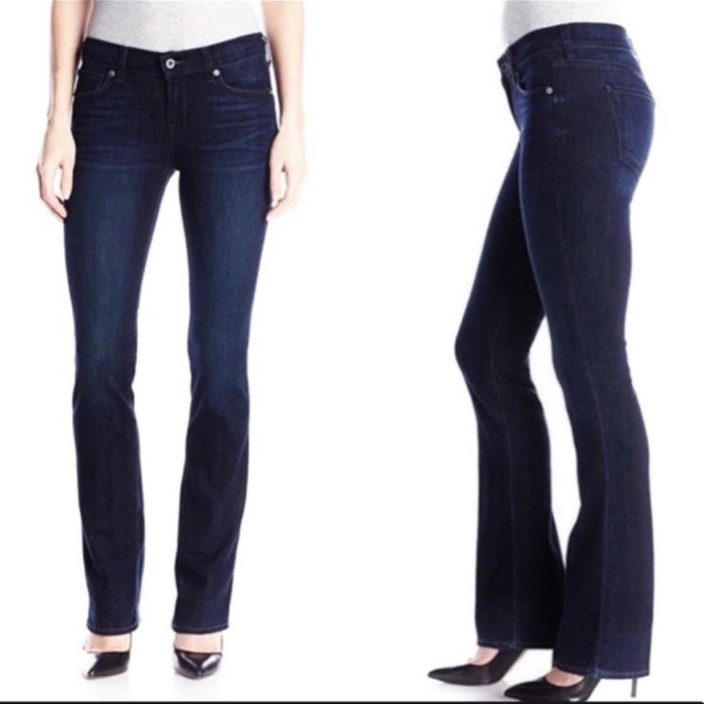 Lucky brand dark wash Brooke boot cut jeans  size 14/32